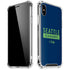 NFL Seattle Seahawks Blue Performance Series iPhone XS Max Clear Case